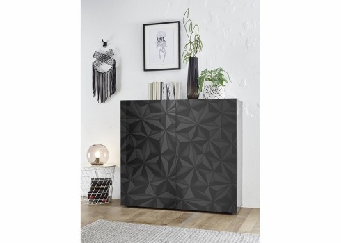 Kummut PRISMA antratsiit läige, mööbel, elutoamööbel, kummutid