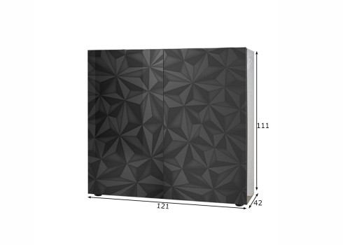 Kummut PRISMA antratsiit läige, mööbel, elutoamööbel, kummutid