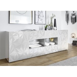 Kummut PRISMA valge läige, mööbel, elutoamööbel, kummutid