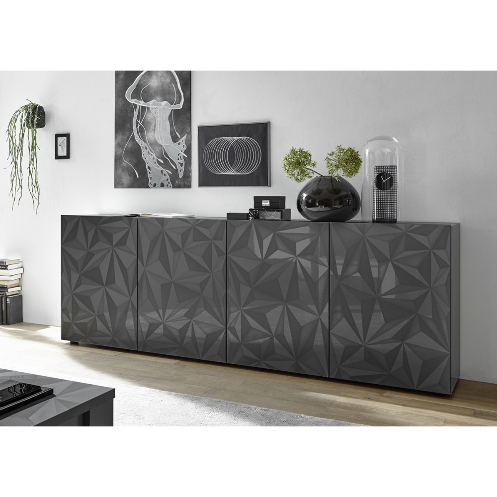 Kummut PRISMA antratsiit läige, mööbel, elutoamööbel, kummutid