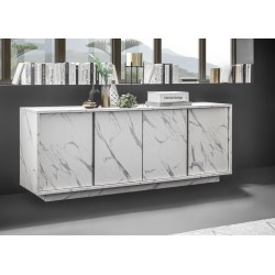 Kummut ICE valge marmor, mööbel, elutoamööbel, kummutid