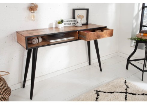 Konsoollaud INDUSTRIAL mango, mööbel, elutoamööbel, abilauad, abilaud