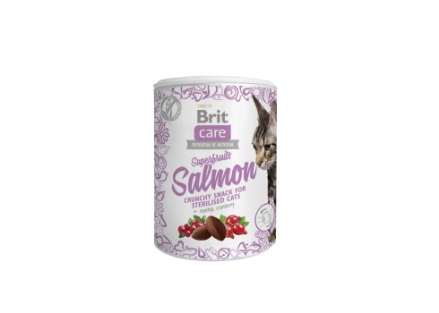 Brit Care SuperFruits Salmon kassimaius lõhega 100g