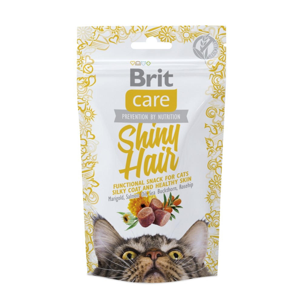 Brit Care Shiny Hair maiused kassile 50g