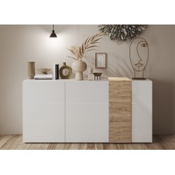 Kummut VENUS valge / tamm, mööbel, elutoamööbel, kummutid