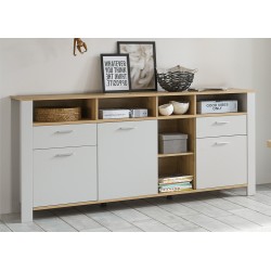 Kummut NELE kriidihall / tamm, mööbel, elutoamööbel, kummutid