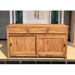 Kummut RONAN naturaalne puit, mööbel, elutoamööbel, kummutid