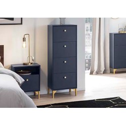 Kummut ALFA tumesinine, 4mööbel, magamistoamööbel, elutoamööbel, kapid