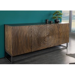 Kummut ZEN tumepruun / must, mööbel, elutoamööbel, kummutid