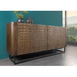 Kapp CROCO pruun / must, mööbel, elutoamööbel, kummutid, kapid