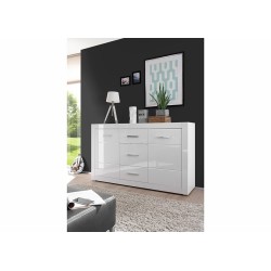 Kummut BIANCO valge läige, mööbel, elutoamööbel, kummutid, kapp