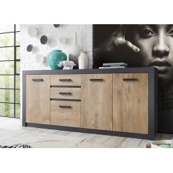 Kummut BRÜGGE kastan / hall, mööbel, elutoamööbel, kummutid