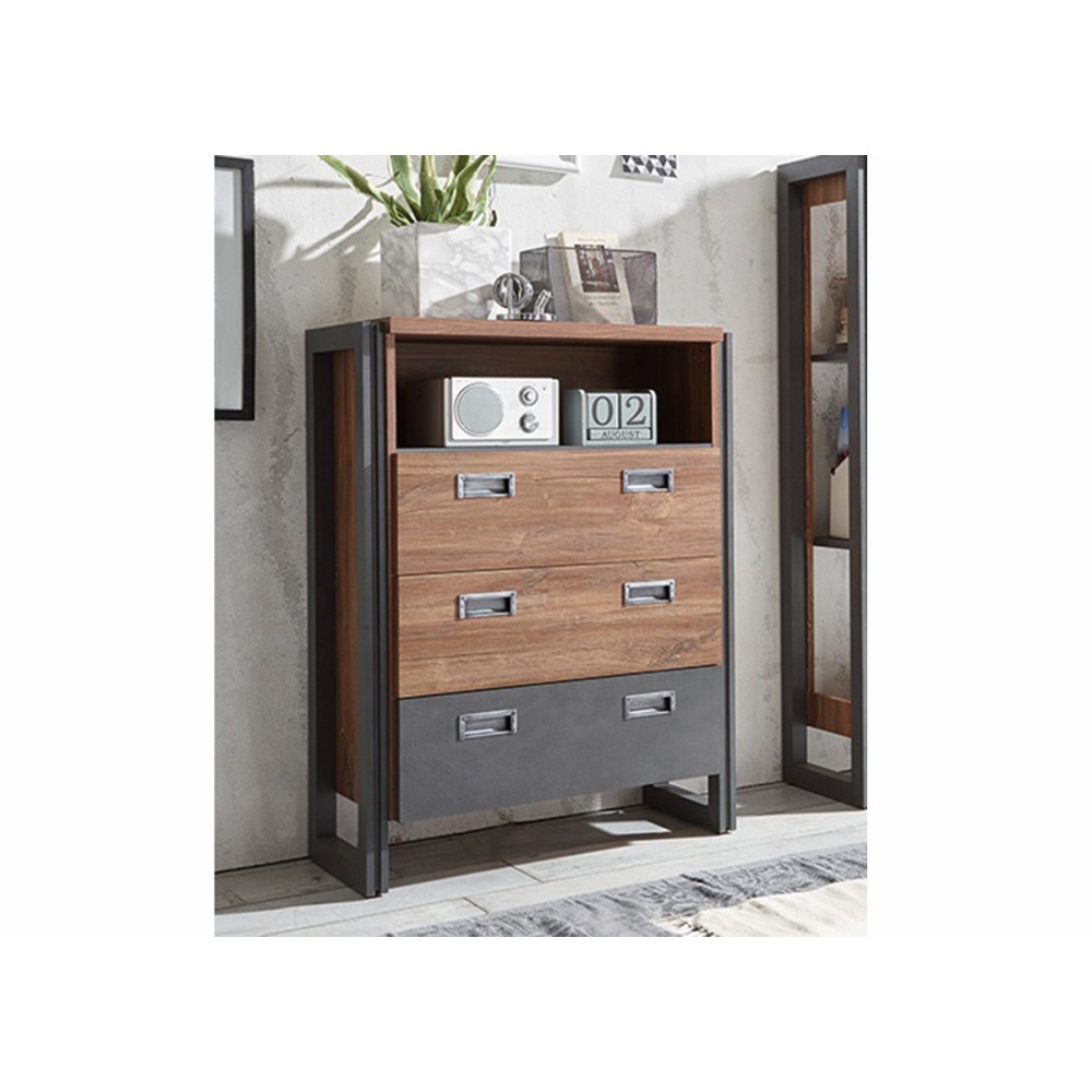 Kummut DETROIT hall / tamm, mööbel, elutoamööbel, kummutid, kapp