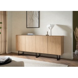 Kummut KALMAR tamm, mööbel, elutoamööbel, kummutid, kapp, kapid