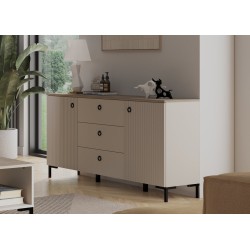 Kummut LUCREZIA hall / tamm, mööbel, esikumööbel, kummutid