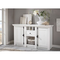 Kummut WESTERLAND valge mänd, mööbel, elutoamööbel, kummutid, kapp