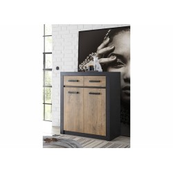 Kummut BRÜGGE kastan / hall, mööbel, elutoamööbel, kummutid