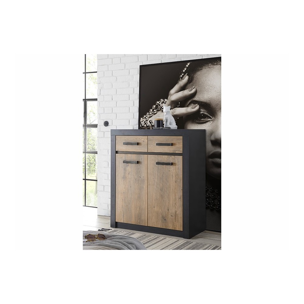 Kummut BRÜGGE kastan / hall, mööbel, elutoamööbel, kummutid