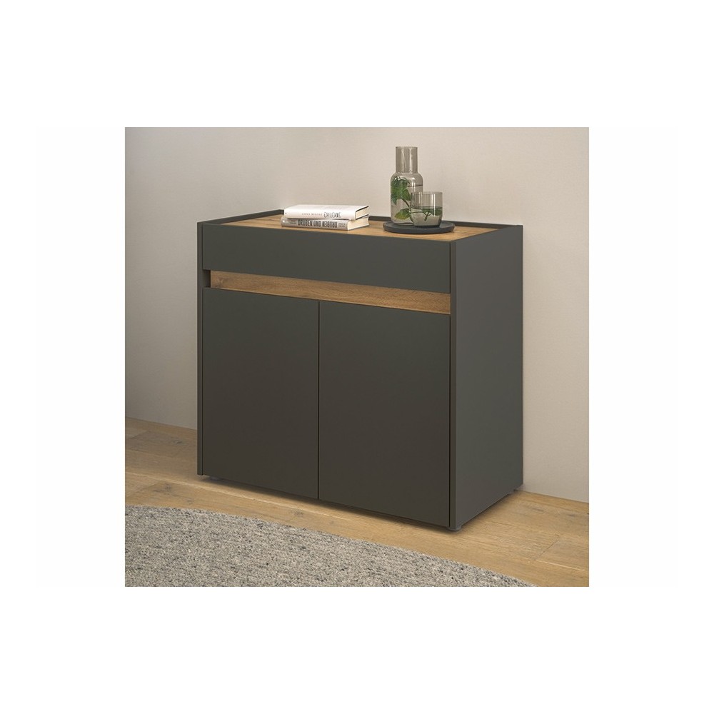 Kummut CITY antratsiit / tamm, mööbel, elutoamööbel, kummutid, kapp