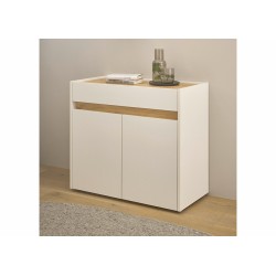 Kummut CITY valge / tamm, mööbel, elutoamööbel, kummutid, kapid