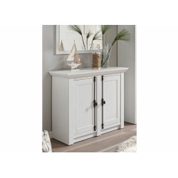 Kummut WESTERLAND valge mänd, mööbel, esikumööbel