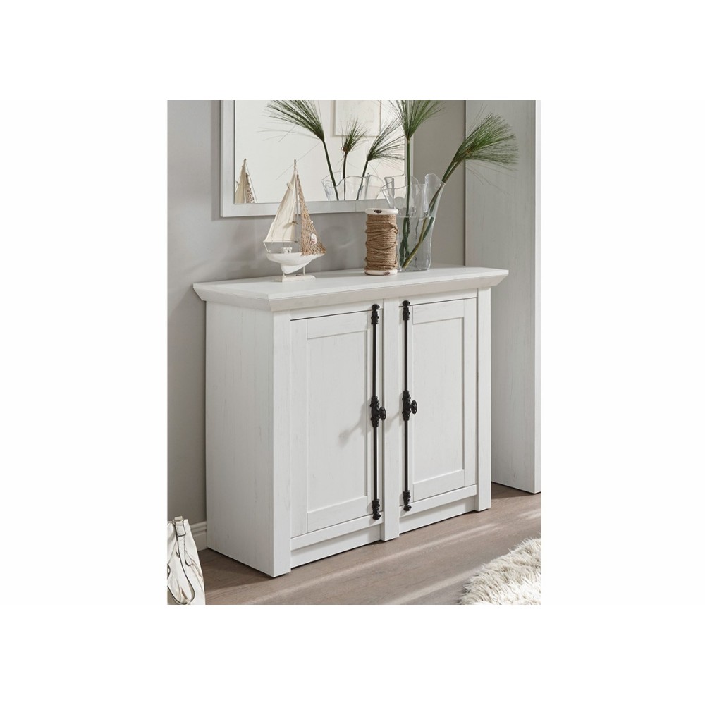 Kummut WESTERLAND valge mänd, mööbel, esikumööbel