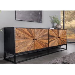 Kummut BARRACUDA pruun / must, mööbel, elutoamööbel, kummutid, kapid