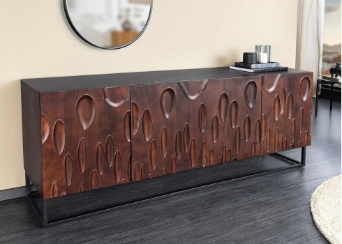 Kummut DUNE pruun, mööbel, elutoamööbel, kummutid, kapp