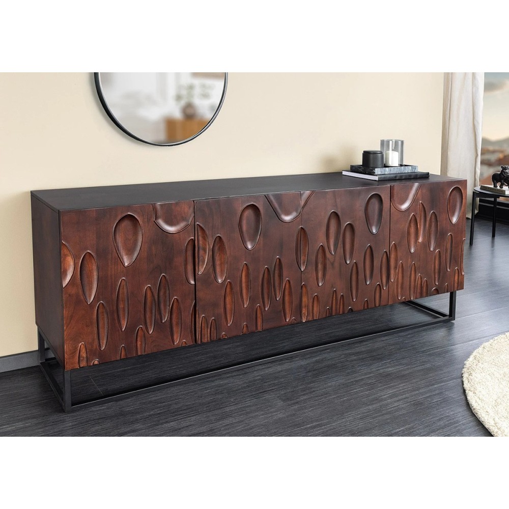 Kummut DUNE pruun, mööbel, elutoamööbel, kummutid, kapp