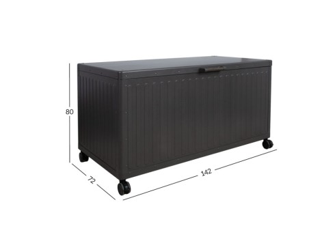 Säilituskast MIRADOR 142x72xH80cm, tumehall