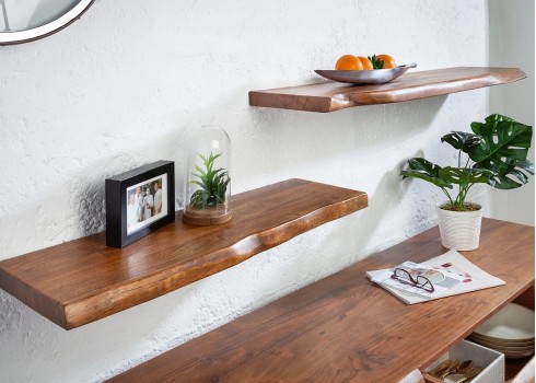 Seinariiul MAMMUT helepruun, mööbel, elutoamööbel, seinariiulid, riiul