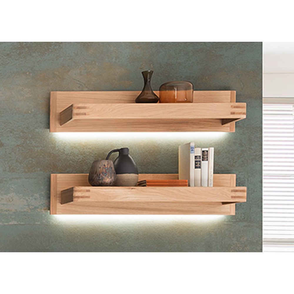 Seinariiulite komplekt SALVADOR tamm Bianco, mööbel, elutoamööbel