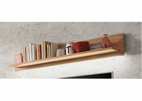 Seinariiul CAMPINAS tamm Bianco, mööbel, elutoamööbel, seinariiulid