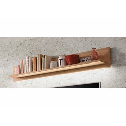 Seinariiul CAMPINAS tamm Bianco, mööbel, elutoamööbel, seinariiulid