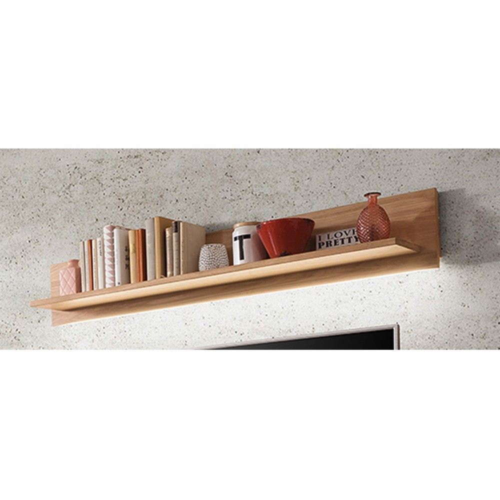 Seinariiul CAMPINAS tamm Bianco, mööbel, elutoamööbel, seinariiulid