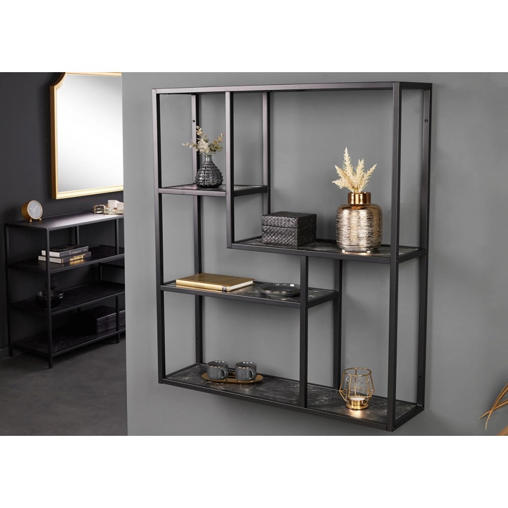 Seinariiul SLIM LINE antratsiitmarmor, mööbel, elutoamööbel, riiulid