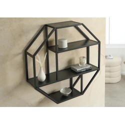 Seinariiul SLIM LINE tumehall, elutoamööbel, riiulid, seinariiulid