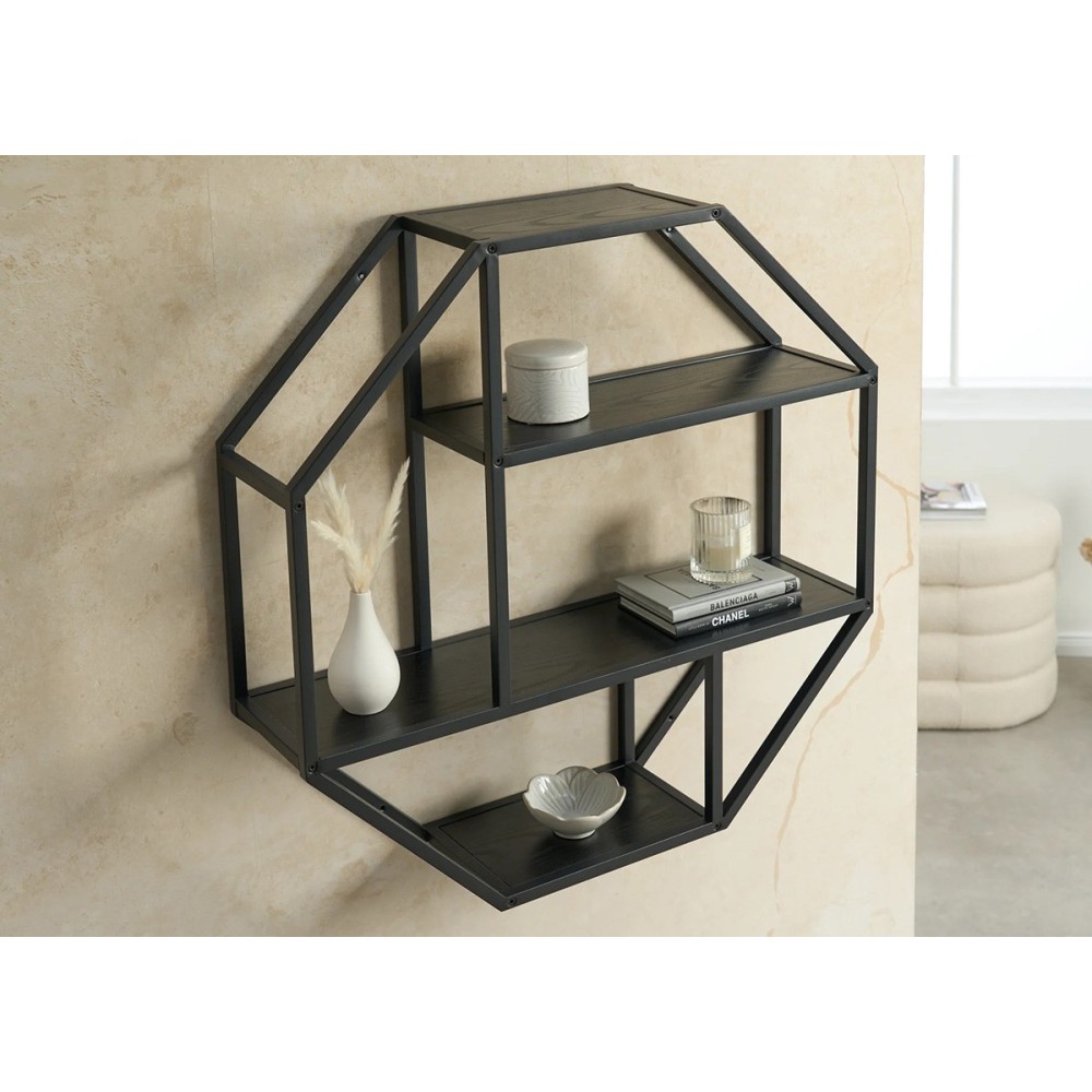 Seinariiul SLIM LINE tumehall, elutoamööbel, riiulid, seinariiulid