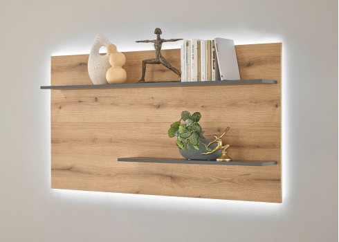 Seinariiul CITY tamm / antratsiit, 150x21xH80 cm