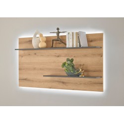 Seinariiul CITY tamm / antratsiit, 150x21xH80 cm