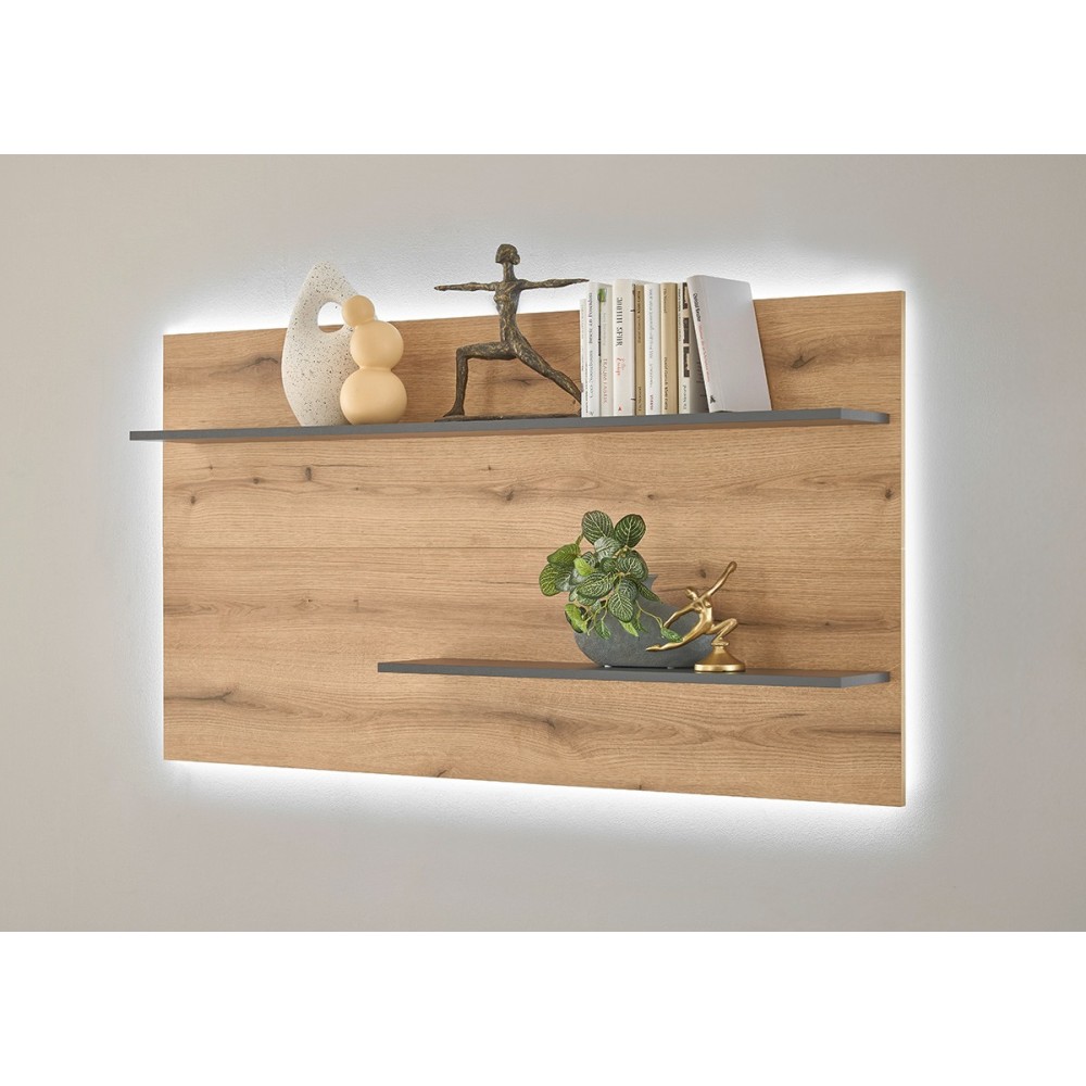 Seinariiul CITY tamm / antratsiit, 150x21xH80 cm