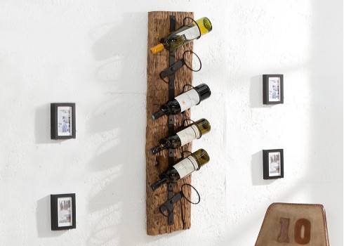 Veiniriiul BARRACUDA tiigipuu, mööbel, elutoamööbel, veinikapid, riiul