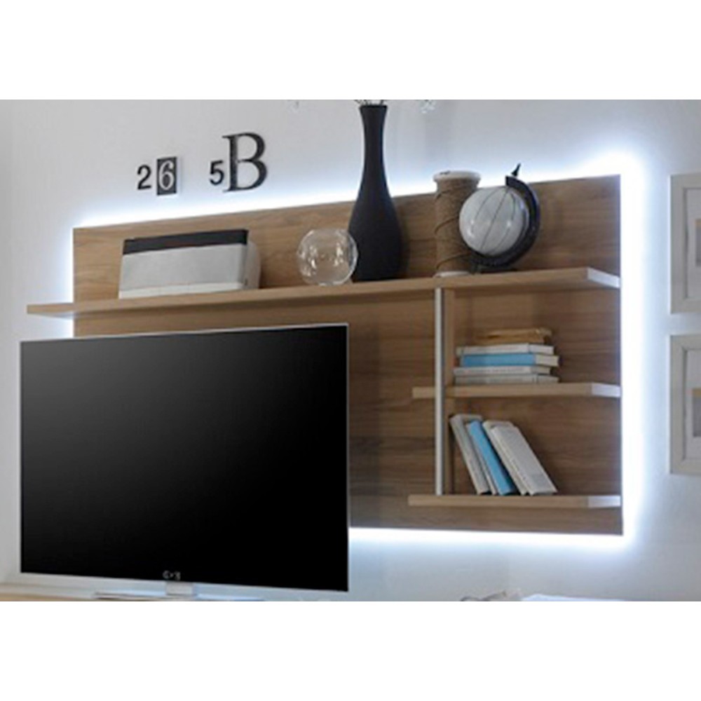 Seinariiul  ESPERO tamm, 184x28xH96 cm, mööbel, riiulid, riiul, kummut