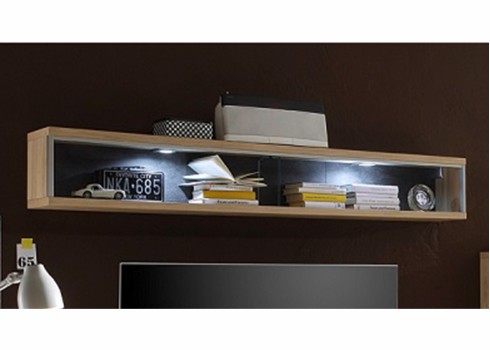 Seinariiul ESPERO tamm, 184x23xH27 cm, mööbel, riiulid, riiul