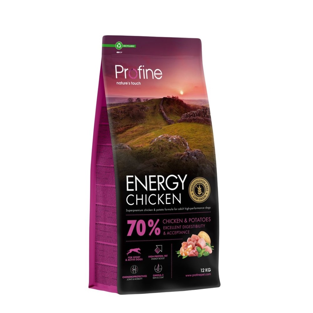 Profine Energy Chicken & Potatoes koeratoit 12 kg