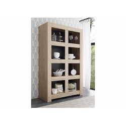 Raamaturiiul FIRENZE tamm Cadiz, mööbel, elutoamööbel, kummutid