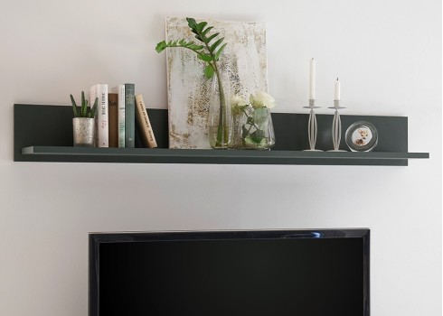 Seinariiul ASCOT tumeroheline, mööbel, elutoamööbel, seinariiulid