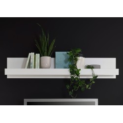 Seinariiul BIANCO valge läige, mööbel, elutoamööbel, seinariiulid