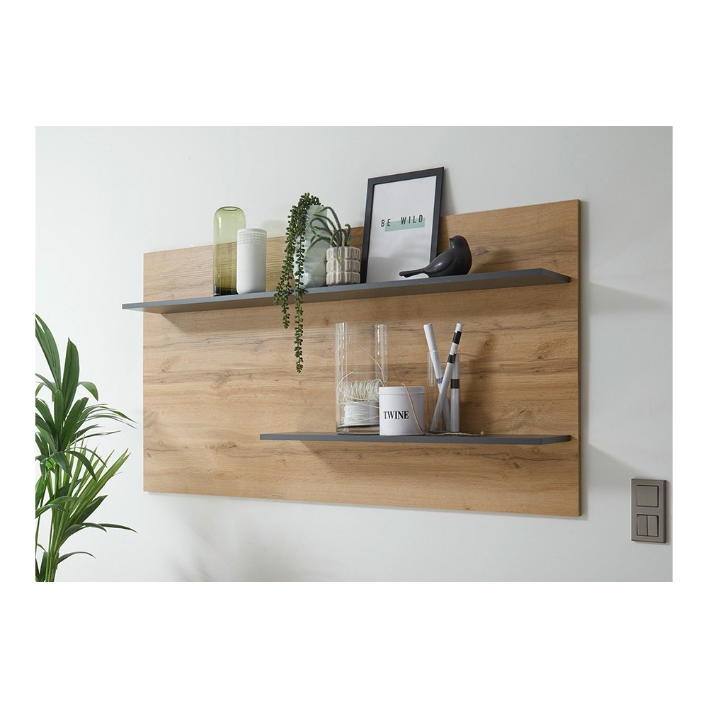 Seinariiul CITY antratsiit / tamm, 150x18xH80 cm