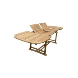 Laud FABIOLA 285-225-165x100xH75cm, akaatsia